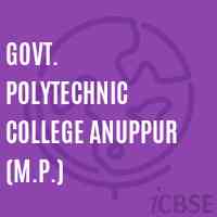 Govt. Polytechnic College Anuppur (M.P.) Logo