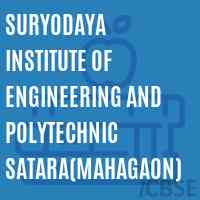 Suryodaya Institute of Engineering and Polytechnic Satara(Mahagaon) Logo