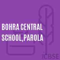 Bohra Central School,Parola Logo