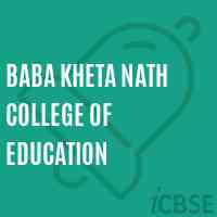 Baba Kheta Nath College of Education Logo