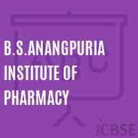 B.S.Anangpuria Institute of Pharmacy Logo