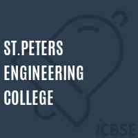 St.Peters Engineering College Logo