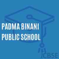 Padma Binani Public School Logo