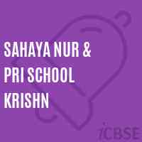 Sahaya Nur & Pri School Krishn Logo