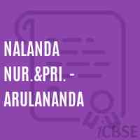 Nalanda Nur.&pri. - Arulananda Primary School Logo