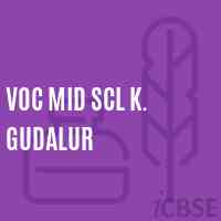 Voc Mid Scl K. Gudalur Middle School Logo