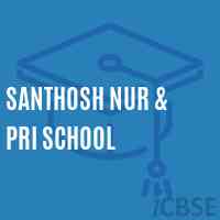 Santhosh Nur & Pri School Logo