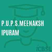P.U.P.S.Meenakshipuram Primary School Logo