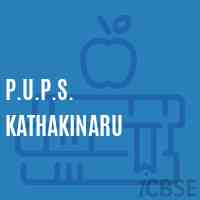 P.U.P.S. Kathakinaru Primary School Logo