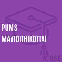 Pums Mavidithikottai Middle School Logo