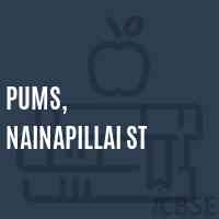 Pums, Nainapillai St Middle School Logo