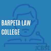 Barpeta Law College Logo