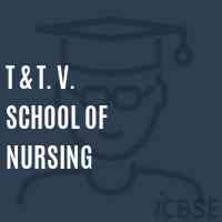 T & T. V. School of Nursing Logo