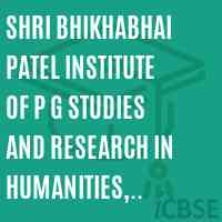 Shri Bhikhabhai Patel Institute of P G Studies and Research In Humanities, Anand Logo