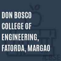 Don Bosco College of Engineering, Fatorda, Margao Logo