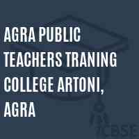 Agra Public Teachers Traning College Artoni, Agra Logo