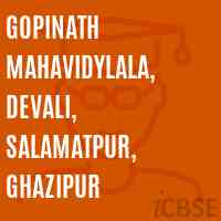 Gopinath Mahavidylala, Devali, Salamatpur, Ghazipur College Logo