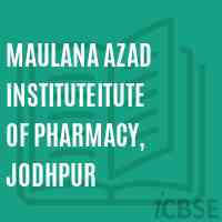 Maulana Azad Instituteitute of Pharmacy, Jodhpur Logo