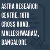 Astra Research Centre, 18th Cross Road, Malleshwaram, Bangalore College Logo