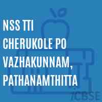 Nss Tti Cherukole Po Vazhakunnam, Pathanamthitta College Logo