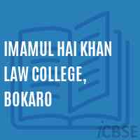 Imamul Hai Khan Law College, Bokaro Logo