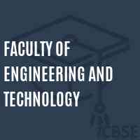 Faculty of Engineering and Technology College Logo
