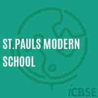 St.Pauls Modern School Logo
