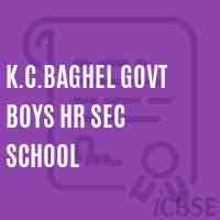 K.C.Baghel Govt Boys Hr Sec School Logo