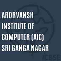 Arorvansh Institute of Computer (Aic) Sri Ganga Nagar Logo