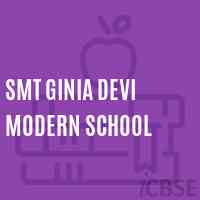 Smt Ginia Devi Modern School Logo