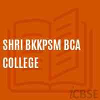 Shri Bkkpsm Bca College Logo