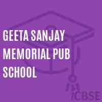 Geeta Sanjay Memorial Pub School Logo