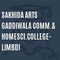 Sakhida Arts Gaddiwala Comm.& Homesci.College-Limbdi Logo