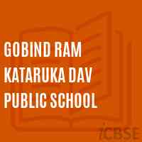 Gobind Ram Kataruka Dav Public School Logo