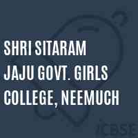 Shri SitaRam Jaju Govt. Girls College, Neemuch Logo