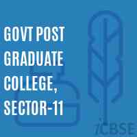 Govt Post Graduate College, Sector-11 Logo