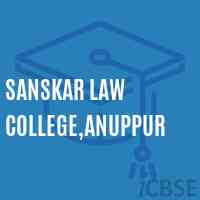 Sanskar Law College,Anuppur Logo