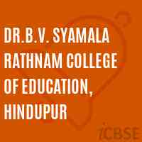 Dr.B.V. Syamala Rathnam College of Education, Hindupur Logo