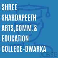 Shree Shardapeeth Arts,Comm.& Education College-Dwarka Logo