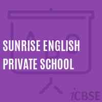 Sunrise English Private School Logo