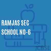 Ramjas Sec School No-6 Logo