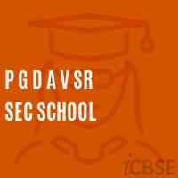 P G D A V Sr Sec School Logo