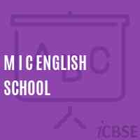 M I C English School Logo