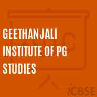 Geethanjali Institute of Pg Studies Logo
