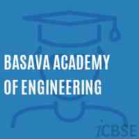 Basava Academy of Engineering College Logo