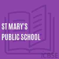 St Mary'S Public School Logo