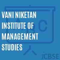 Vani Niketan Institute of Management Studies Logo
