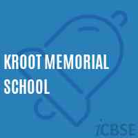 Kroot Memorial School Logo