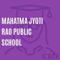 Mahatma Jyoti Rao Public School Logo