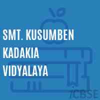 Smt. Kusumben Kadakia Vidyalaya School Logo